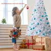 GOPLUS 180 cm Künstlicher Weihnachtsbaum, Weißer Tanne Produktbild-Vorschau 9
