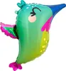 Junior Shape Colorful Hummingbird Folienballon S50 - Amscan Anteprima dell’immagine prodotto 2