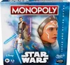 The image shows the front of a Star Wars themed Monopoly board game box. Produktbild-Vorschau