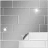 Kiwistar Fliesenaufkleber Silbergrau Glänzend - 7 x 7 cm - Produktbild-Vorschau 4
