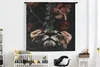MuchoWow® Wandteppich Wandbehang Tiger - Schmetterling - Produktbild-Vorschau 2