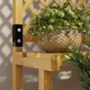 Stojak na kwiaty Outsunny 2-poziomowy z kratką, 166 cm Podgląd zdjęcia produktu 4