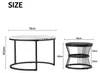 Fortuna Lai Couchtisch Runder Kaffeetisch, 2tlg. mit Produktbild-Vorschau 7