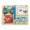 Melissa & Doug Doska so zámkami a západkami Náhľad obrázku produktu 1