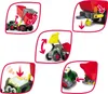 Collage of images showing different features and actions of a toy tractor with a trailer. Produktbild-Vorschau