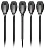 5er-Set Solar-/Fackelerdspieß "FANILO" H: 47cm, Lampe für Produktbild-Vorschau 1