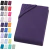 Jersey Spannbettlaken 90-100x200 cm Spannbettuch 100% Produktbild-Vorschau 1