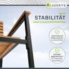 Juskys Akazienholz Gartengarnitur Rhodos - Tisch, 4 Stühle Produktbild-Vorschau 4
