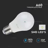v_tac 10x E27 LED-Glühbirne 8,5W 806lm 4000K A60 Weiß IP20 Produktbild-Vorschau 4