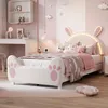 UnboxG Kinderbett 90x200 cm mit Kaninchen-Motiv, Produktbild-Vorschau 3