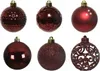 Weihnachtskugeln Kunststoff Ornamente 6cm 37er Set - Produktbild-Vorschau 3