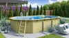 Karibu Holzpool Modell X4 Pool aus Holz, Natur Produktbild-Vorschau 10