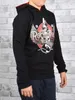 BEZLIT Jungen Kapuzen Pullover zweifarbig Schwarz 152 Produktbild-Vorschau 5