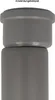 A close-up view of a gray plastic pipe fitting, showing how two sections connect. Náhľad obrázku produktu