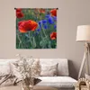 MuchoWow® Wandteppich Wandbehang Bunte Mohnblumen in den Produktbild-Vorschau 5