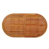 vidaXL Zahradní stůl 160x85x75 cm Masivní dřevo Eukalyptus Náhled obrázku produktu 3