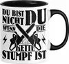 Waldarbeiter Geschenk Tasse Du Bist Nicht Du Wenn Die Kette Produktbild-Vorschau 1