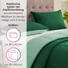 wometo Kissenbezug im Doppelpack & Wende-Design ca. 40x80 Produktbild-Vorschau 2