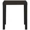 vidaXL Gartentisch Anthrazit 79x65x72 cm Kunststoff Produktbild-Vorschau 2