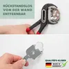 Skleněná rohová polička Bremermann LUCENTE z nerezové Náhled obrázku produktu 6