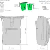 Rucksack Fahrradrucksack Plane Time Bag Evo 24 L Produktbild-Vorschau 17