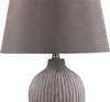 BELIANI Stolní lampa hnědá keramická 52 cm látkové stínidlo Náhled obrázku produktu 6