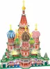 A 3D puzzle model of St. Basil's Cathedral. Anteprima dell’immagine prodotto