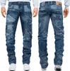 Kosmo Lupo Herren Jeans KM001 Blau W32/L32 Produktbild-Vorschau 11