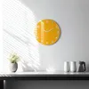 Wallfluent Hodiny - Kulaté Skleněné Nástěnné Hodiny - Tichý Náhled obrázku produktu 2