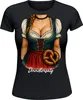 Damen T-Shirt für das  Dirndl Ersatz Tracht Fun-Shirt Produktbild-Vorschau 1