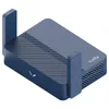 A blue Cudy wireless router with two antennas is shown in an isometric view against a white background. Produktbild-Vorschau