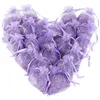 A heart shape formed by small lavender sachets. Produktbild-Vorschau