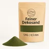 Deko-Sand color verde oliva, 5 kg, ideal para jarrones, Vista previa de la imagen del producto 1