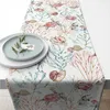Chemin de table - 40 x 150 cm - Sea animals - Animaux Voir les images du produit 1