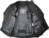 Herren Motorrad Textiljacke mit Protektoren schwarz Wind Produktbild-Vorschau 4