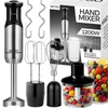 Stabmixer 6in1 Set 1200W Edelstahl Mixer Mixstab Pürierstab Produktbild-Vorschau 1