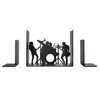 Balvi The Band Bookend - Black Metallic - Design élégant Voir les images du produit 1