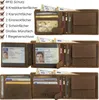 Leder Geldbörse Herren Portemonnaie RFID Querformat Produktbild-Vorschau 4
