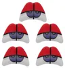 5 Sicherheits-Augen Cartoon Comic Manga für Puppen Kuscheltiere Teddies Amigurumies 36 x 26 mm Produktbild-Vorschau