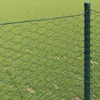 vidaXL Schweißgitterzaun 1 x 10 m PVC Grün Produktbild-Vorschau 8