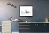 MuchoWow® Gerahmtes Poster Hirsche - Winter - Schnee - Produktbild-Vorschau 5