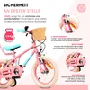Mädchen fahrrad Kinderfahrrad für Mädchen 14 Zoll 7,49 kg Produktbild-Vorschau 2