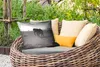 MuchoWow® Outdoor Kissen - Elefant - Einfarbig - Tiere - Produktbild-Vorschau 3