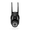 A black outdoor security camera with two antennas is shown against a white background. Anteprima dell’immagine prodotto