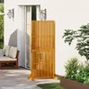 Paravent d'intérieur/extérieur 180,5 cm en bois d'acacia Voir les images du produit 2