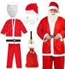 8 in 1 Set Santa Claus - Weihnachtsmannkostüm & Produktbild-Vorschau 1