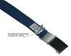 Harrys-Collection Uni Stretchgürtel 30 mm Stoffgürtel Produktbild-Vorschau 4