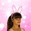 4er-Set LED Plüsch Haarreif LITTLE BUNNY mit Hasenohren in Produktbild-Vorschau 4