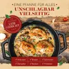KRUSTENZAUBER Gusseisenpfanne Induktion 32cm Doppelgriff - Produktbild-Vorschau 5