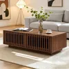 Merax rechteckig Couchtisch mit 2 Türöffnung, MDF + Produktbild-Vorschau 11